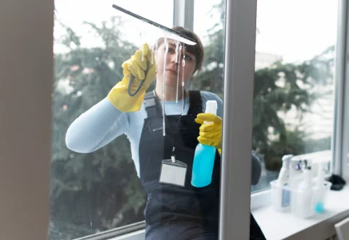 Nettoyage de vitres intérieures et extérieures à Brézilhac
